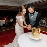 Wedding Reception Cake Cutting